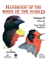 HANDBOOK OF THE BIRDS OF THE WORLD VOL15 - 9788496553682